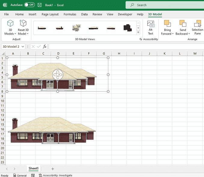 SketchUp 3D graphics in Office 365