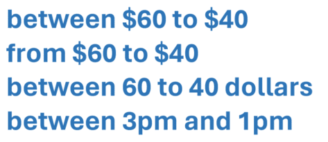 Microsoft Word Misses a Common Grammar Mistake: Largest to smallest
