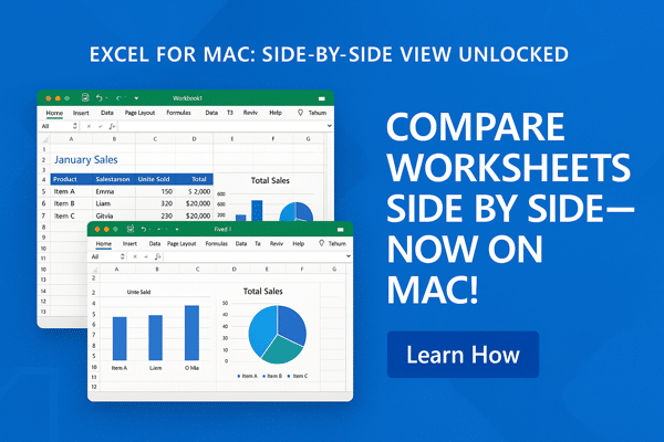 Excel for Mac Finally Learns to Multitask (Sort of)