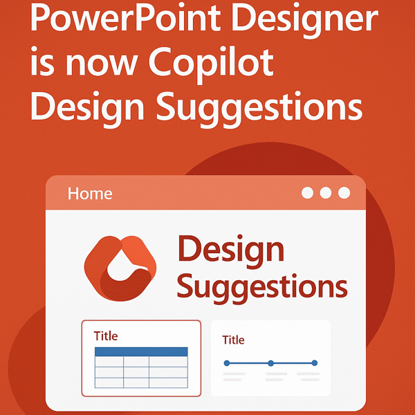 PowerPoint Designer is now Copilot Design Suggestions
