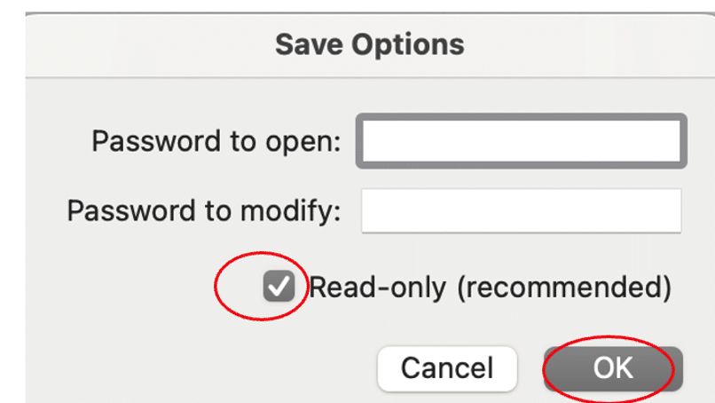 Protect or Encrypt Your Excel Workbooks