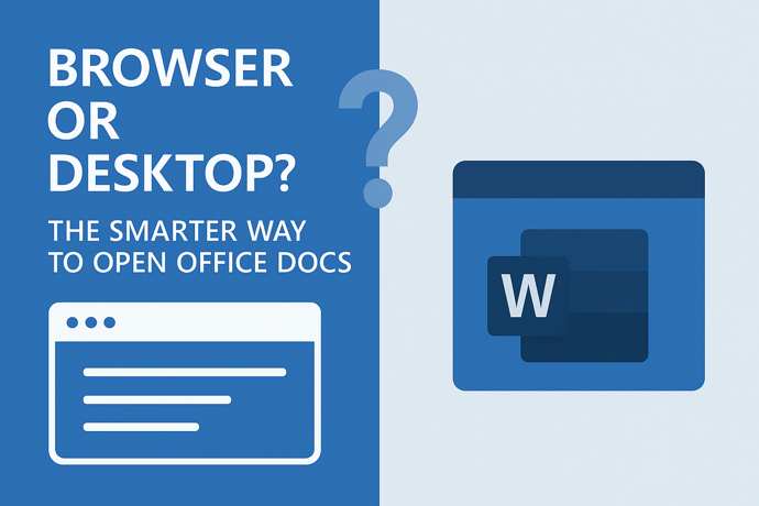 How to Control Whether Office Files Open in Browser or Desktop App