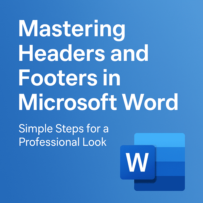 Mastering Headers and Footers in Microsoft Word: Simple Steps for a Professional Look