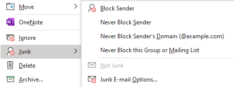 Make Outlook's spam filter allow Office Watch newsletters